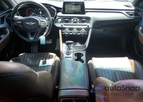 2021 Genesis G70 из США, поврежденный, VIN KMTG74LE1MU071734